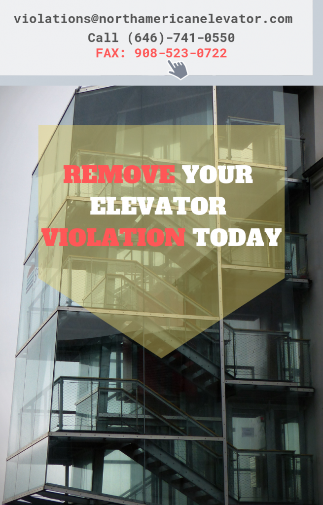 elevator violation removal